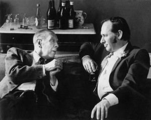 Ballard con Borges en lso años 70. ¿Pura coincidencia?